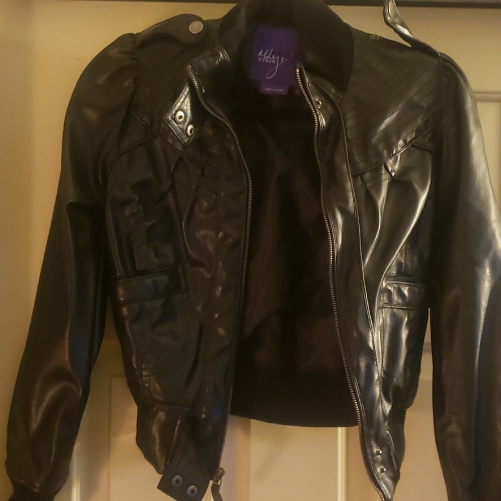 Leather jacket